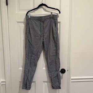 Zara Gray Jogger Sweatpants with Elastic Cuffs